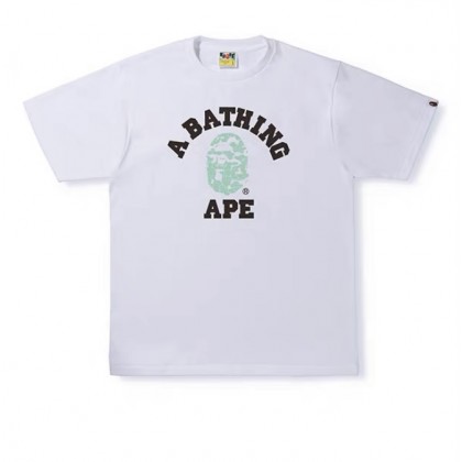 White Bape T Shirt Glow In The Dark A Bathing Ape (BAPE) Glow In