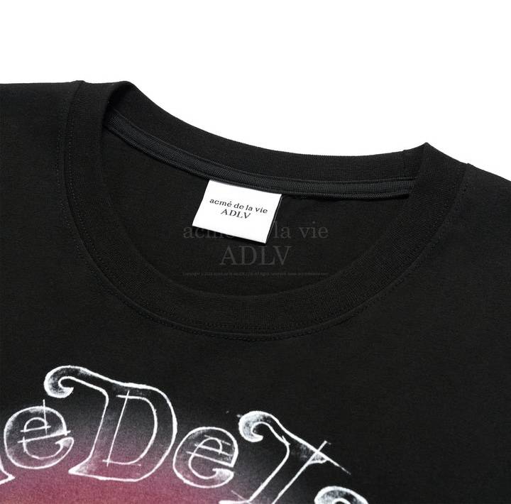 ADLV x HOSHI Blur Sketch Bear Short Sleeve T-Shirt