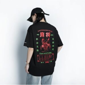 High Cultured ANOTHERⓐ Mahjong Loose Tee - 9055