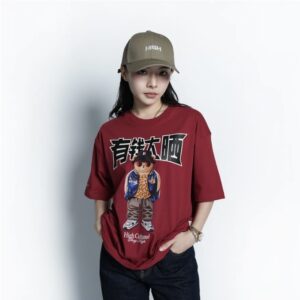High Cultured “Money Always Wins” Hiro Loose Tee - 1006