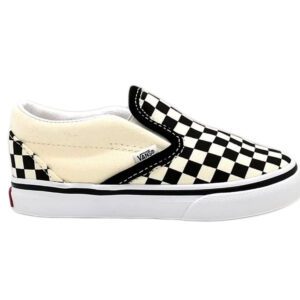 Vans Classic Slip-On (Checkeredboard) Black/Wht