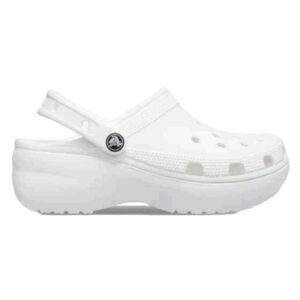 Crocs Women's Classic Platform Clog #206750 (White)