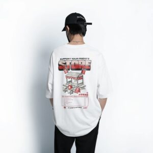 High Cultured ANOTHER Support Your Friend’s Store Loose Tee - 9059