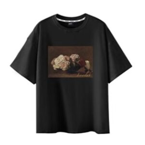 ICONSLAB x SSURPLUS Vintage Floral Painting Tee (Black)