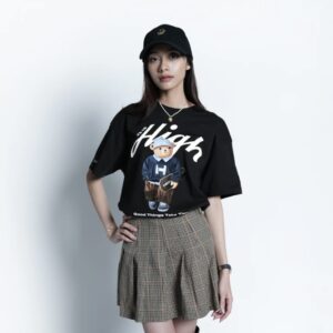High Cultured Good Things Take Time Skater Hiro Loose Tee - 988