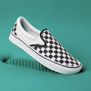 VANS Comfycush Classic Slip-On (Checkerboard/True White)