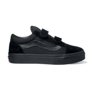 VANS Kids Old Skool Velcro (Black/Black)