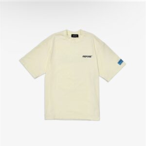 REPOSE Middle Logo Tee (Cream)