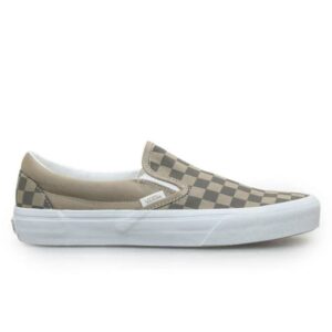 VANS Classic Slip-On (Canvas Block Brown)