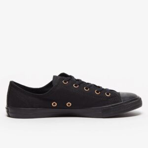 Converse Chuck Taylor All Star Dainty Ox (Black/Black/Gold)