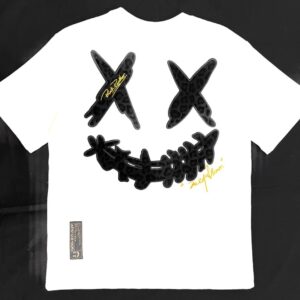 RickyIsClown Embroidery Black Panther T-Shirt