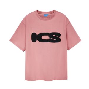Iconslab Contrast Color Foam Basic Logo Tee Shirt