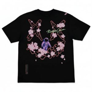 RickyIsClown Flower Astronaut Tee