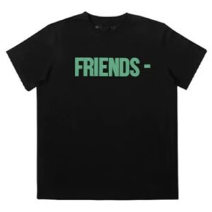 Vlone FRIENDS - V Logo Tee (Black/Green)