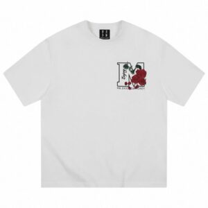 MEDM 'M' Rose Embroidery Logo Tee