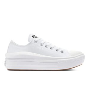 Converse Chuck Taylor All Star Move Ox (White/White)