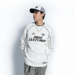 High Cultured Retro Fusion Jersey Sweater - 250