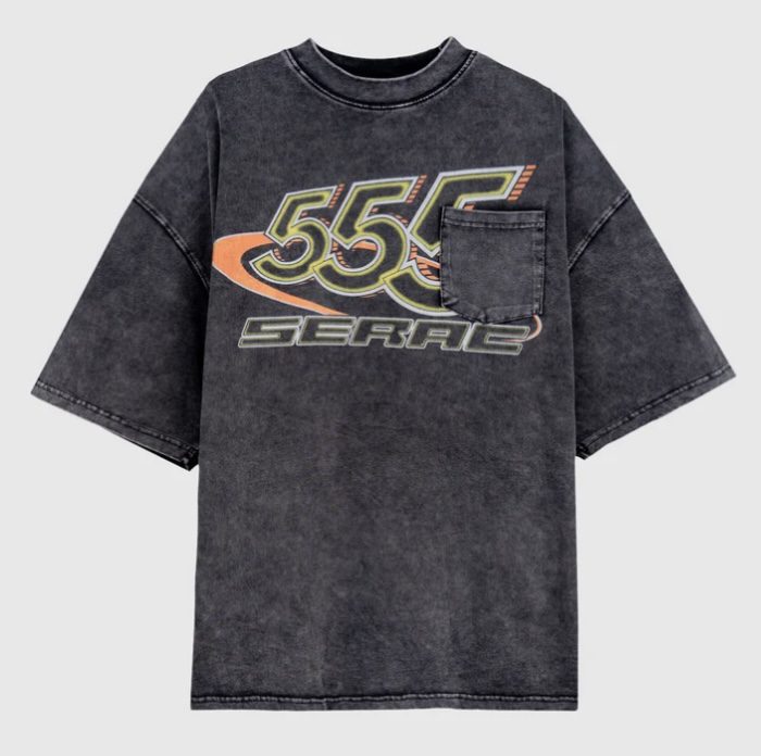 SERAC by WHOCARES 555 Notebook Pocket Tee (Black)