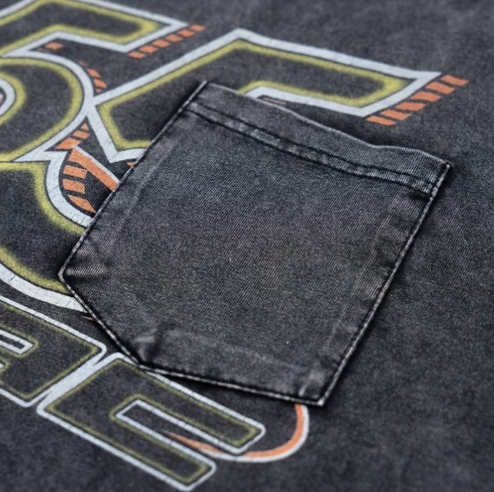 SERAC by WHOCARES 555 Notebook Pocket Tee (Black) - Image 5