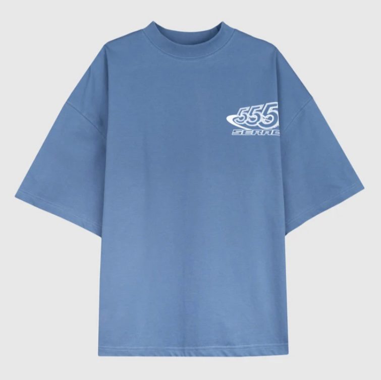 SERAC by WHOCARES 555 Notebook Pocket Tee (Blue) - Image 2