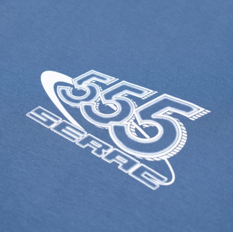 SERAC by WHOCARES 555 Notebook Pocket Tee (Blue) - Image 4