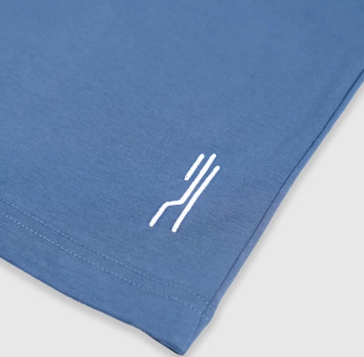 SERAC by WHOCARES 555 Notebook Pocket Tee (Blue) - Image 5