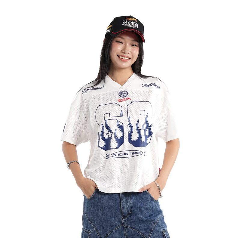 High Cultured x Hot Wheels Racing Team Boxy Jersey Tee - 1172 - Image 5