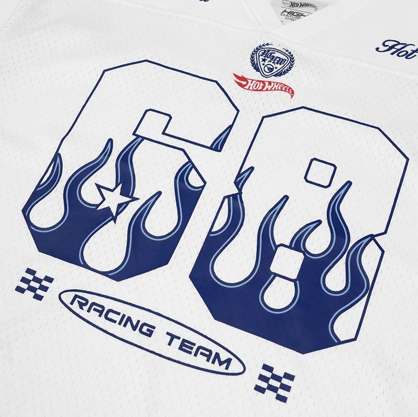 High Cultured x Hot Wheels Racing Team Boxy Jersey Tee - 1172 - Image 7